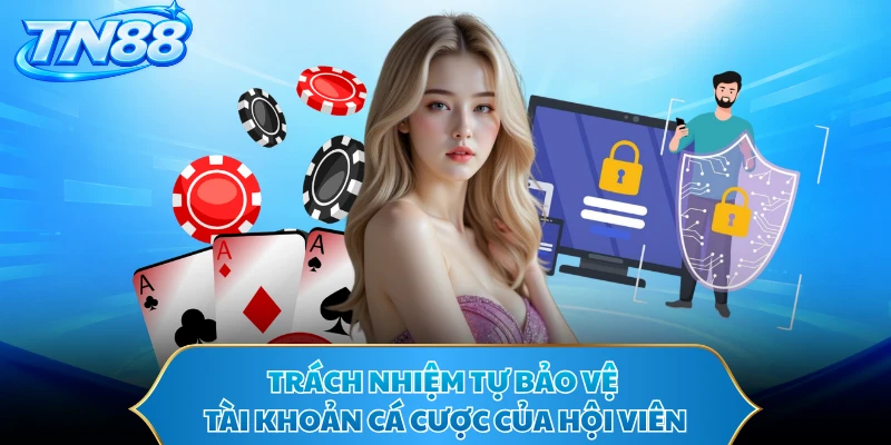 Trách nhiệm tự bảo vệ tài khoản cá cược của hội viên